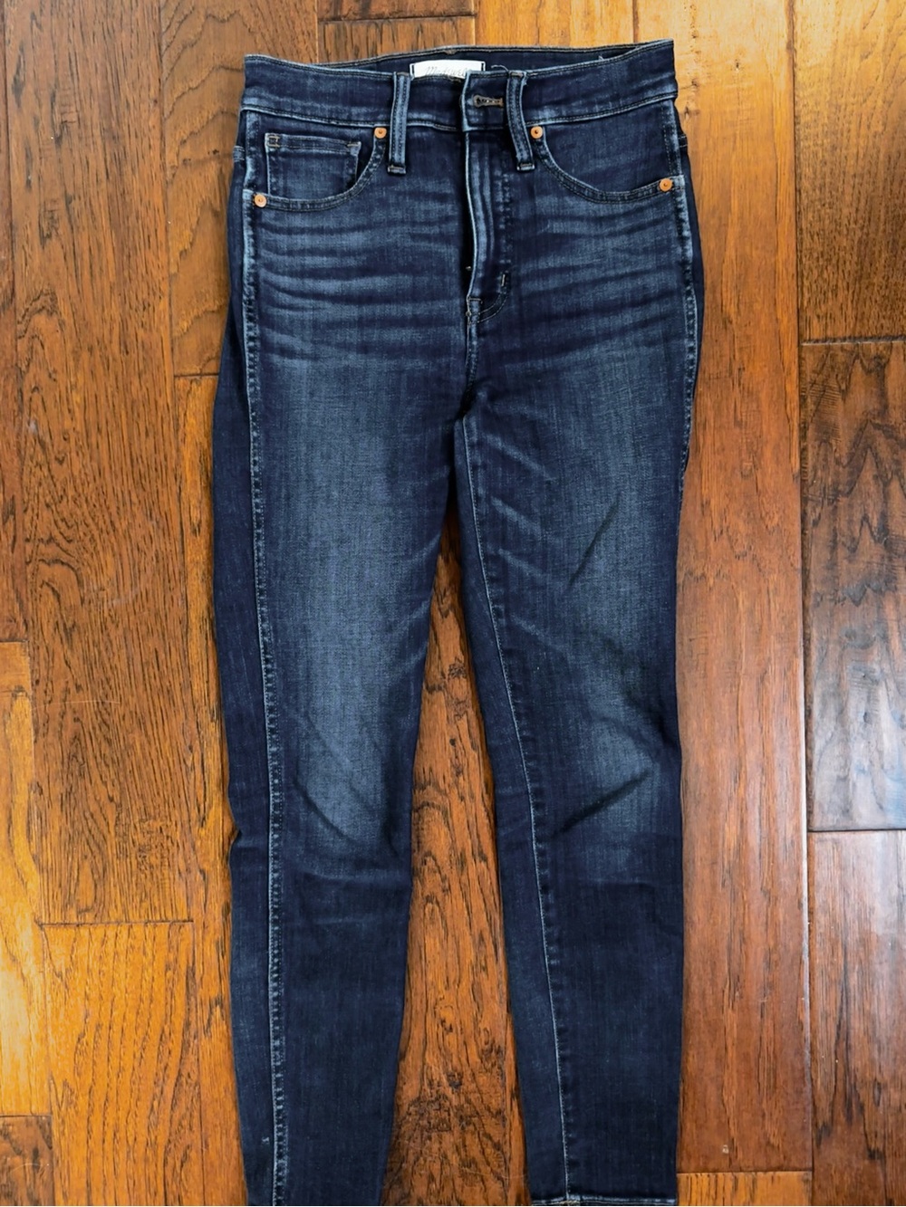 Madewell Dark Wash Skinny Jeans